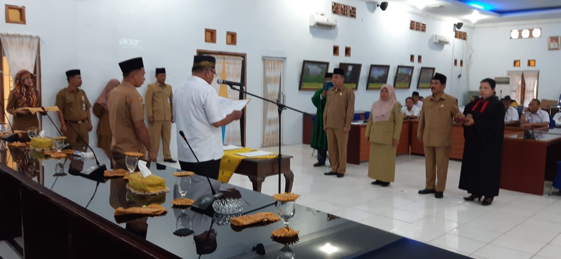 Tiga Pejabat Eselon III Pemkab Batubara Dilantik