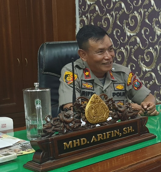 Sukseskan Program Kapolri , Kompol M Arifin : Jangan Takut Pejahat, Mari Kita Lawan