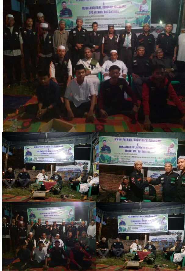 DPD FUI Deliserdang Gelar Malam Refleksi Akhir Tahun 2019, Ketua Azhari : 