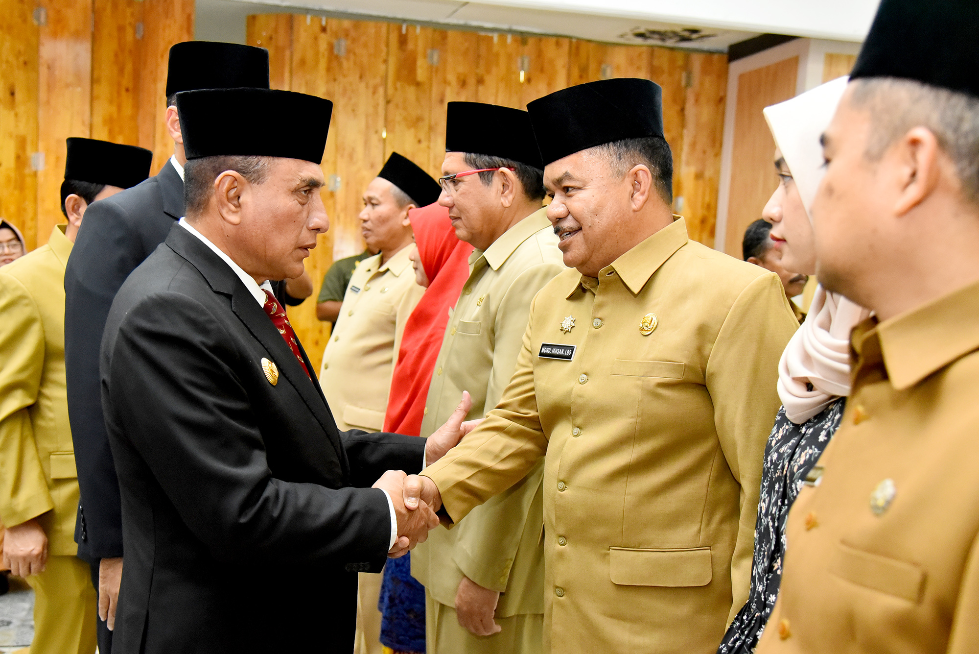 Lantik 28 Pejabat Eselon II, Gubsu: Manfaatkan Jabatan Untuk Ibadah