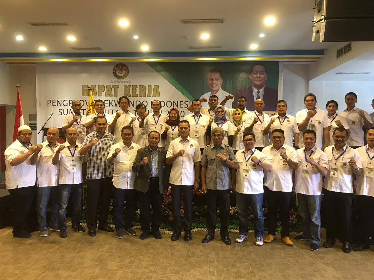 Rakerda Taekwondo Indonesia Sumut,  Wagubsu: Tingkatkan Atlet Prestasi, Hadapi PON Di Papua