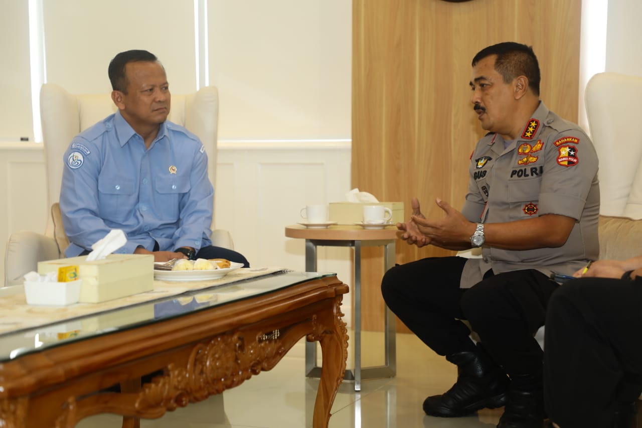 Kabaharkam Polri dan Menteri KKP Bahas Kesejahteraan Nelayan