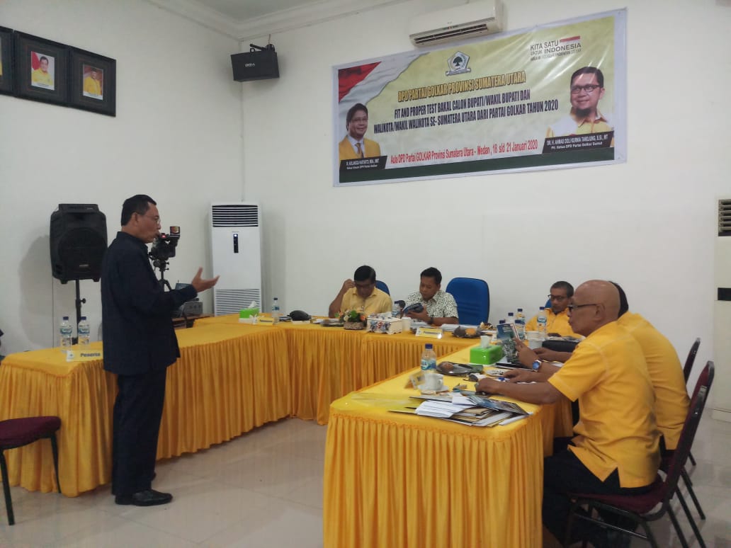 Sakhyan Asmara Siap Bangun Medan Bersama Golkar dan Parpol Pengusung Lain