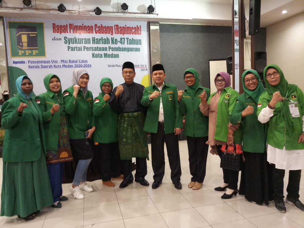 Dihadapan Kader PPP, Syakhyan Sampaikan Ingin Kembalikan Kejayaan Kota Medan