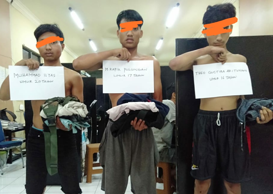 Terlibat Komplotan Begal Sadis, Tiga Remaja Dibekuk Polisi