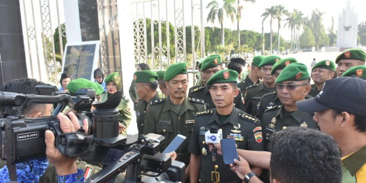Pendam I/BB Peringati HUT Ke-69 Penad “Citra TNI AD Adalah Kita”