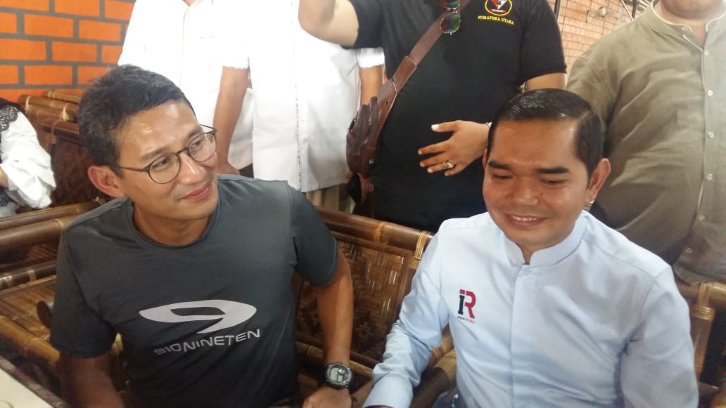 Sandiaga : Ihwan Ritongah calon Walikota Medan