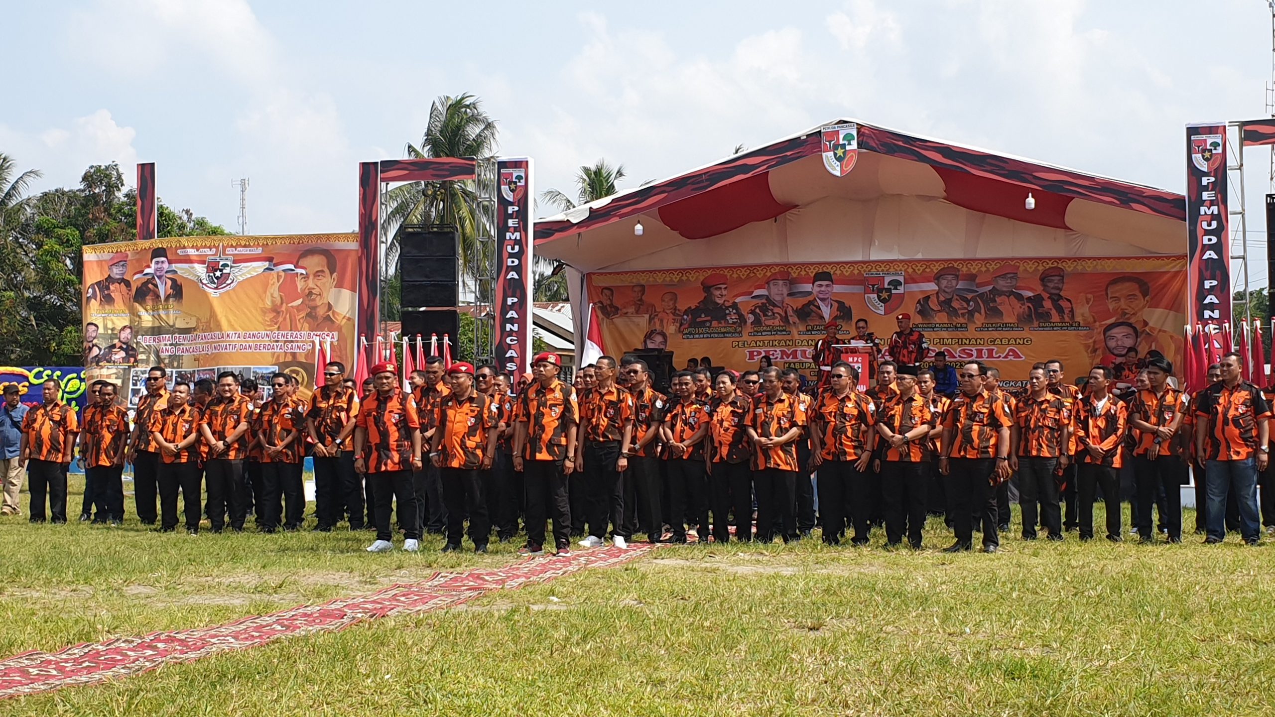 Ribuan Kader Hadiri Pelantikan MPC PP Batubara