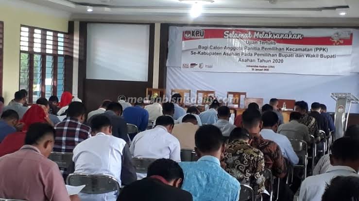 427 Peserta Ikut Seleksi Ujian Tertulis Calon Anggota PPK Asahan