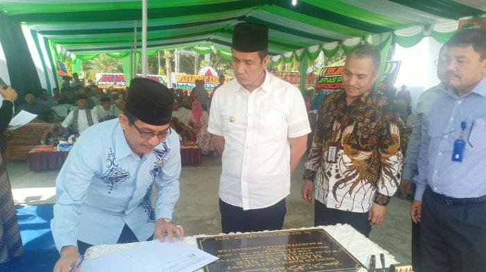 Bank Sumut Bantu Pembangunan Masjid Balai Kota Pematang Siantar