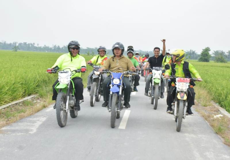 Bupati Sergai Gelar dan Disdik Touring Edukasi