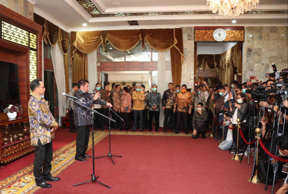 Mendagri Cek Kesiapan Pemprov Sumsel Hadapi Covid-19