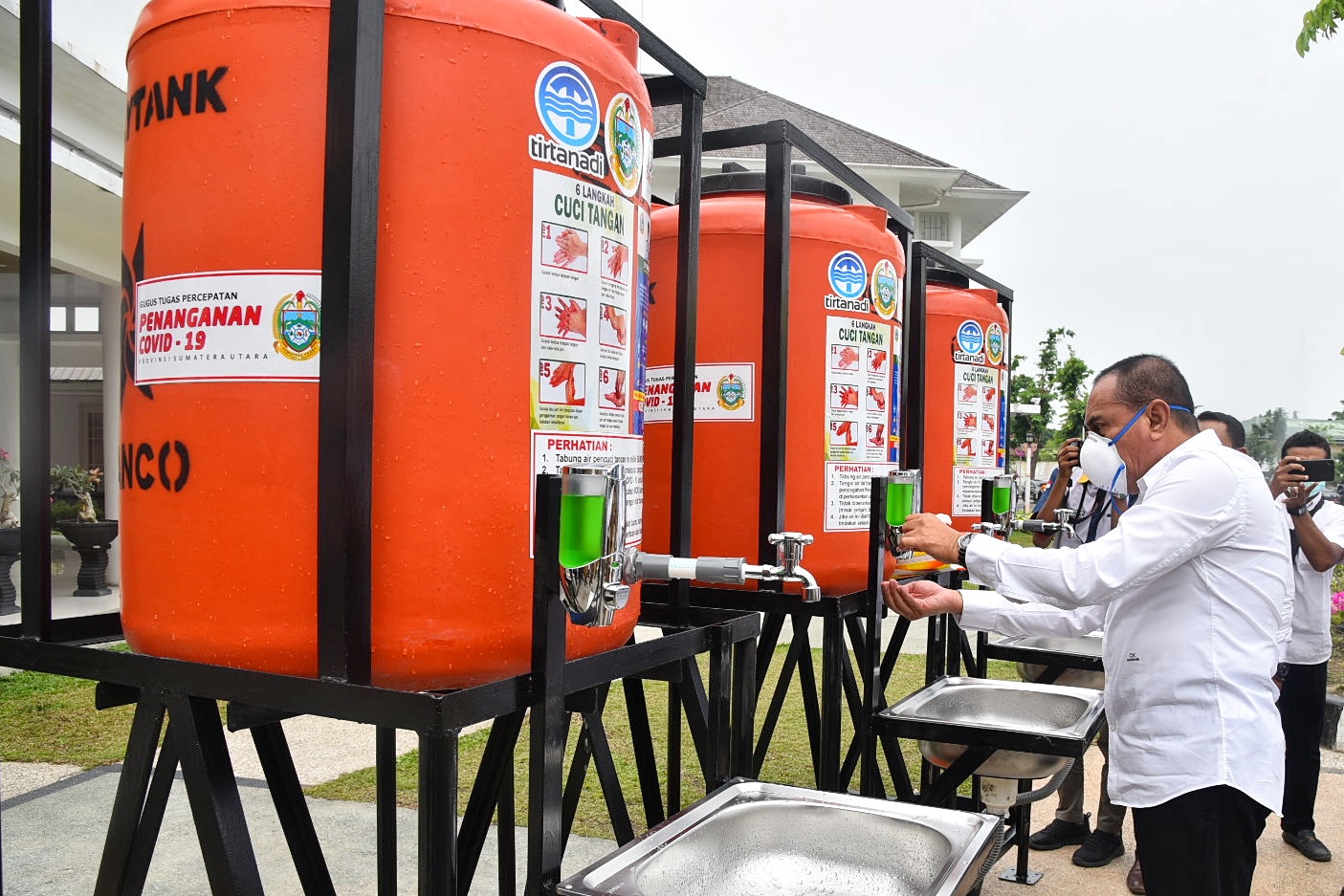 Gugus Tugas Dipimpin Langsung Gubernur Edy 