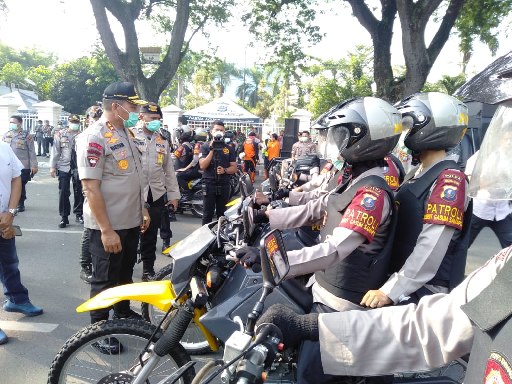 Kapolda Sumut : Masyarakat Dirumah Lindungi Diri, Biar Kami Bekerja