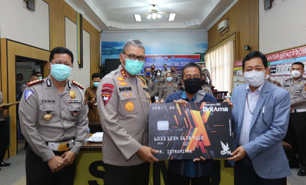 Kapolda Sumut Berikan Bantuan