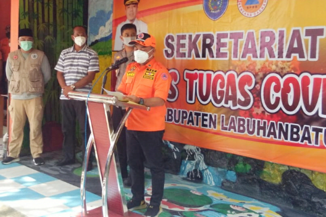 Andi Suhaimi Pastikan Warganya Terpapar COVID-19 dari Luar Labuhanbatu