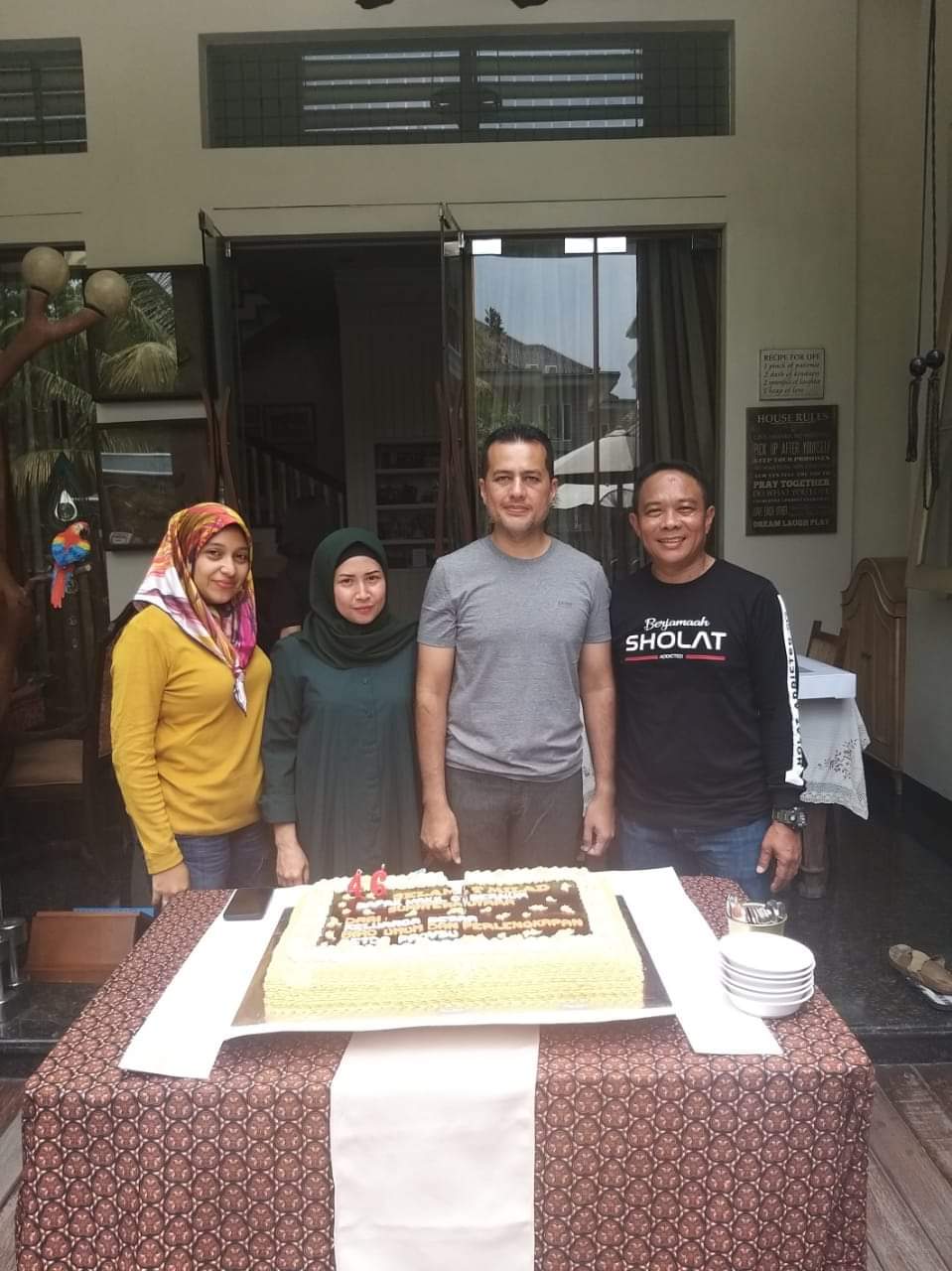 Milad ke-46, Wagubsu Ijeck Banjir Ucapan Suka Cita Mulai Masyarakat Kecil, UAS Hingga Bule