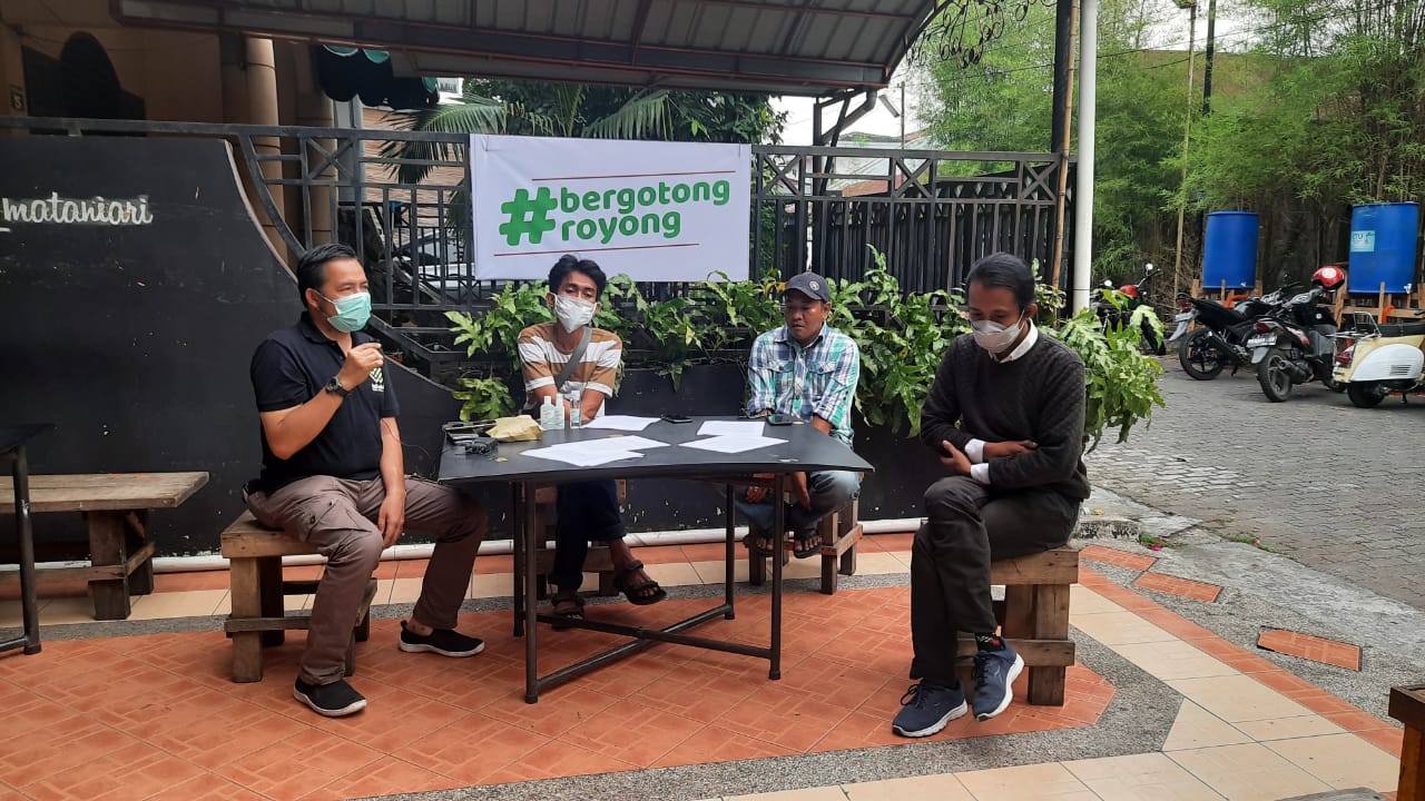 Gerakan Bergotongroyong, Jalin Kerjasama Atasi Wabah Covid-19