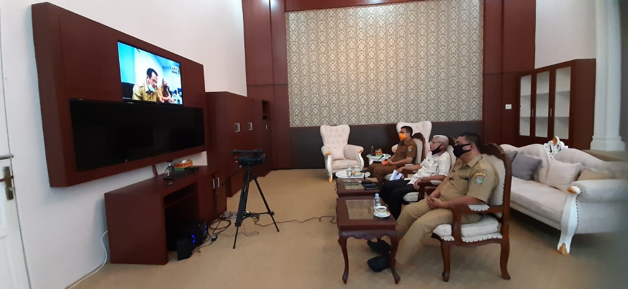 Pemkab Asahan Laksanakan Musrembang RKPD Tahun 2021 Lewat VidCon