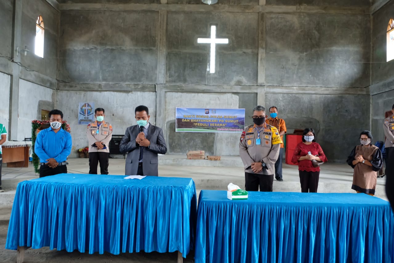 Sempat tak Yakin Jemaatnya Kapolda Gereja GBKP Dibantu Irjen Sormin