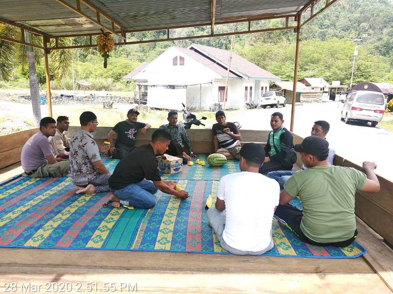 Memperketat Perbatasan, Camat Putri Betung Pindah Kantor Ke Pintu Gayo