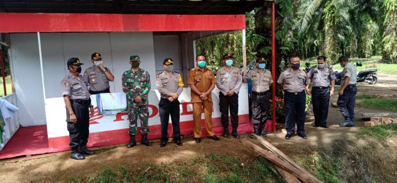 Karendalops Cek Pos Pam Pelaksanaan Ops Ketupat Toba 2020