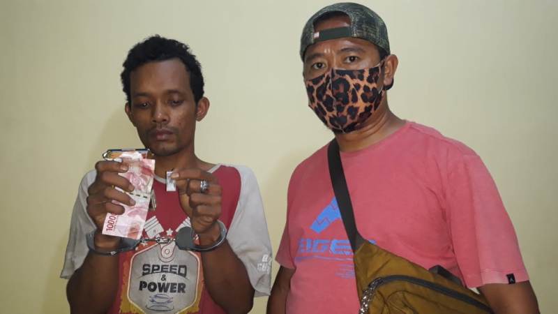 Gegara Upah Rp20 Ribu, Dedek Bapak 2 Anak Masuk Sel Mapolsek Perbaungan