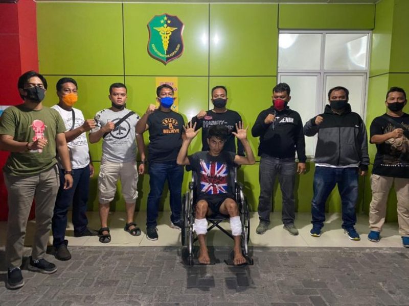 Tekab Polsek Medan Kota Ringkus 2 dari 3 Pelaku Perampok, Seorang Pelaku Napi Asimilasi Residivis 4 Kali Keluar Masuk Penjara Ditembak