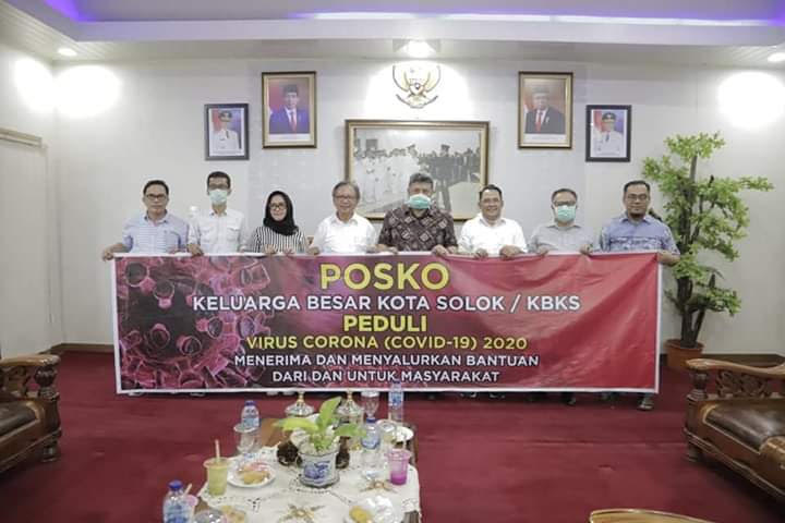 Wako Solok Terima KBKS Peduli