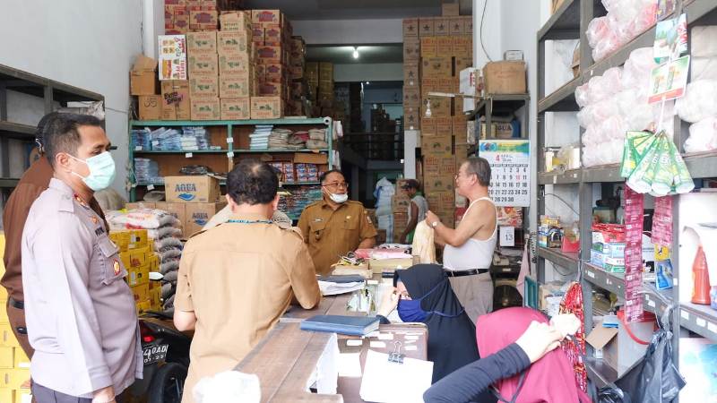 Kapolres Tanjung Balai Bersama Forkopinda Sidak Stok Sembako