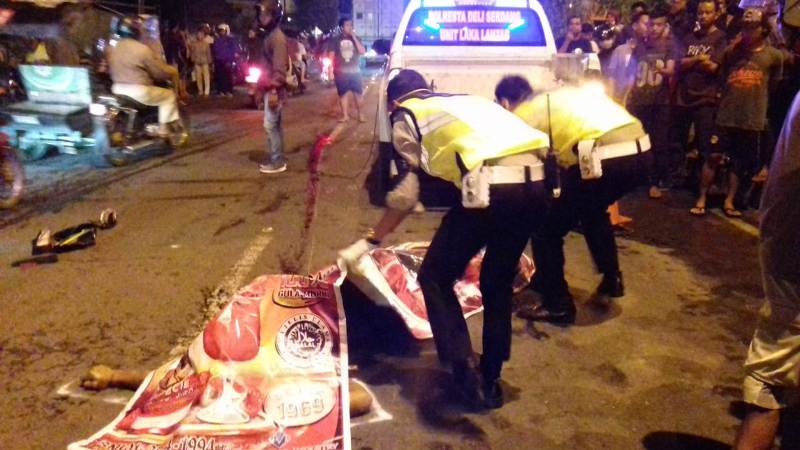 Korban Tabrak Lari di Jalinsum Memakan Dua Korban Meninggal