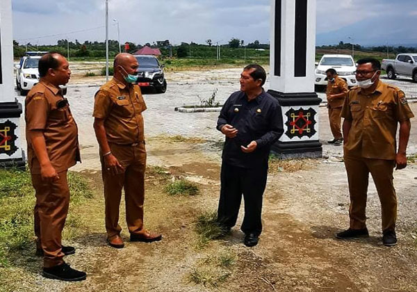 Pemkab Karo Siapkan Areal TPU Korban Corona di Tiga Panah