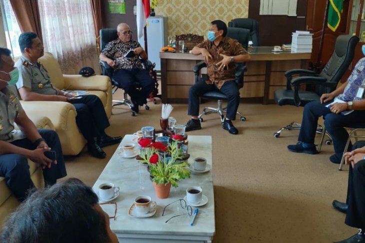 Pemkab dan Polres Langkat gelar razia antisipasi COVID-19