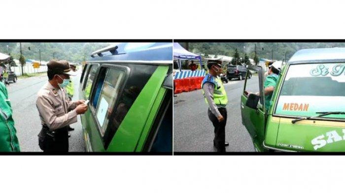 Polisi Mulai Siaga di Empat Penjuru Pintu Masuk Kabupaten Karo