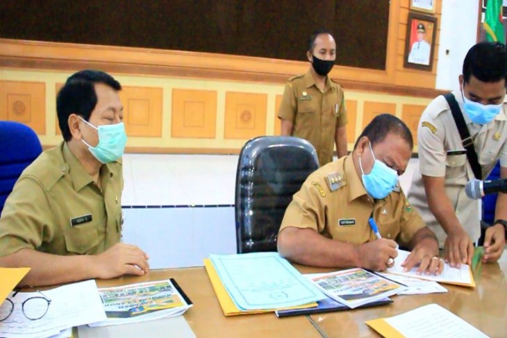 Rapat Analisa dan Evaluasi Satgas Gugus Covid 19 Langkat , Bupati Langkat Minta Bansos Covid-19 Segera Disalurkan untuk 72.761 Penerima