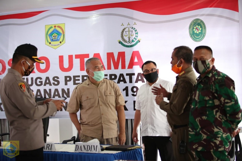 Rapat Evaluasi Gugus Tugas Covid-19 Pakpak Bharat