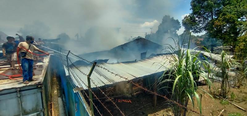 Rumah Warga Di Kecamatan Namo Rambe