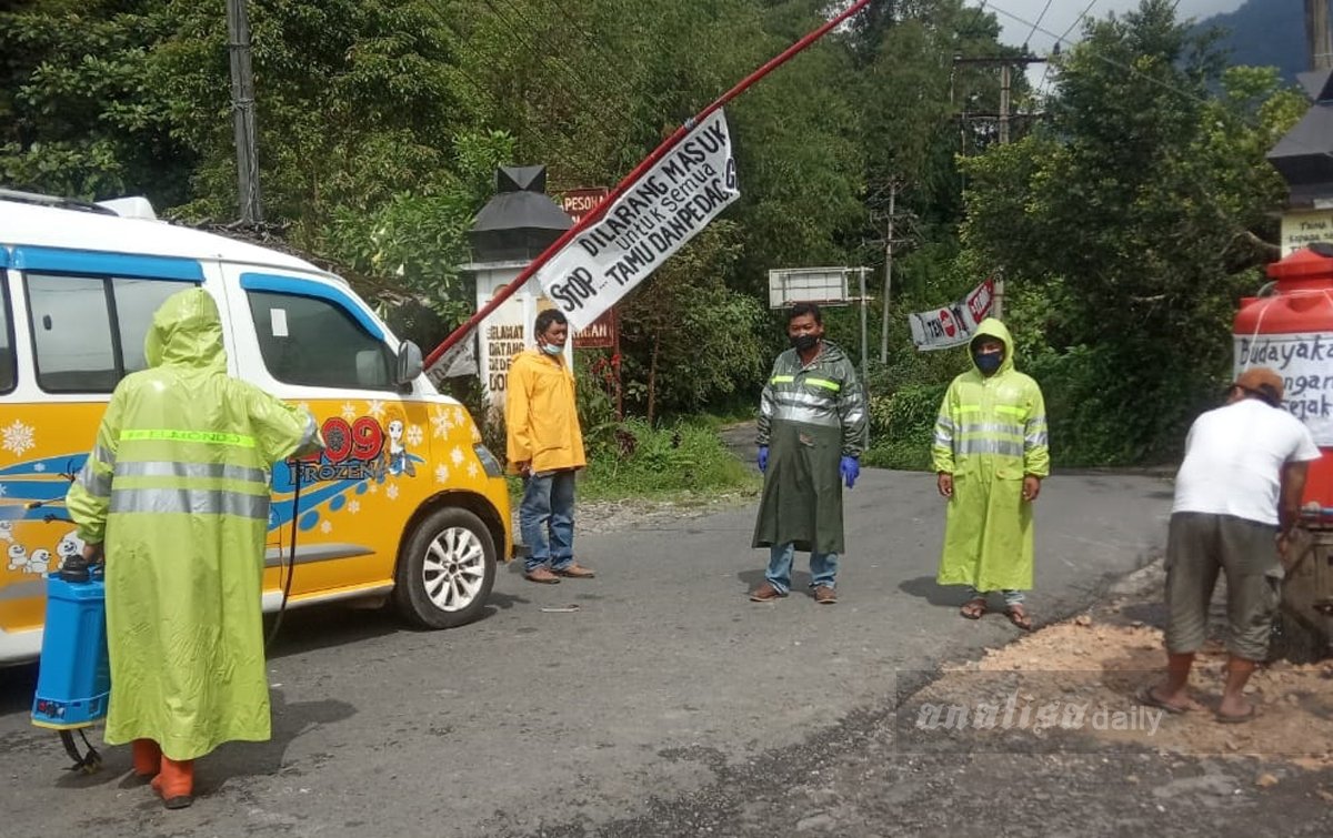 Pemandian Air Panas dan Gunung Sibayak Ditutup