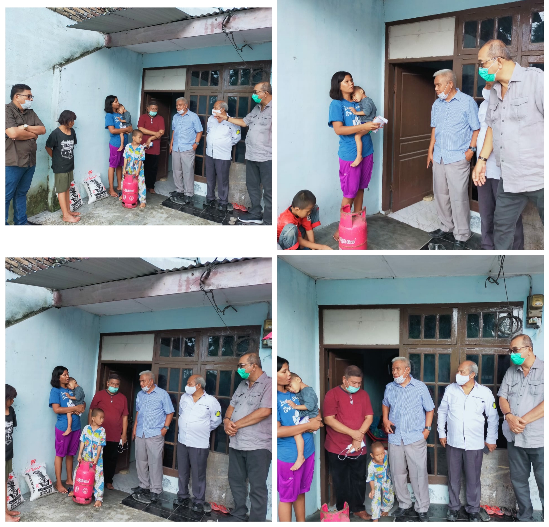 Dermawan H Yuslin Siregar Bantu Warga Yang Sempat Tinggal  Odong-odong Warga Dijalan