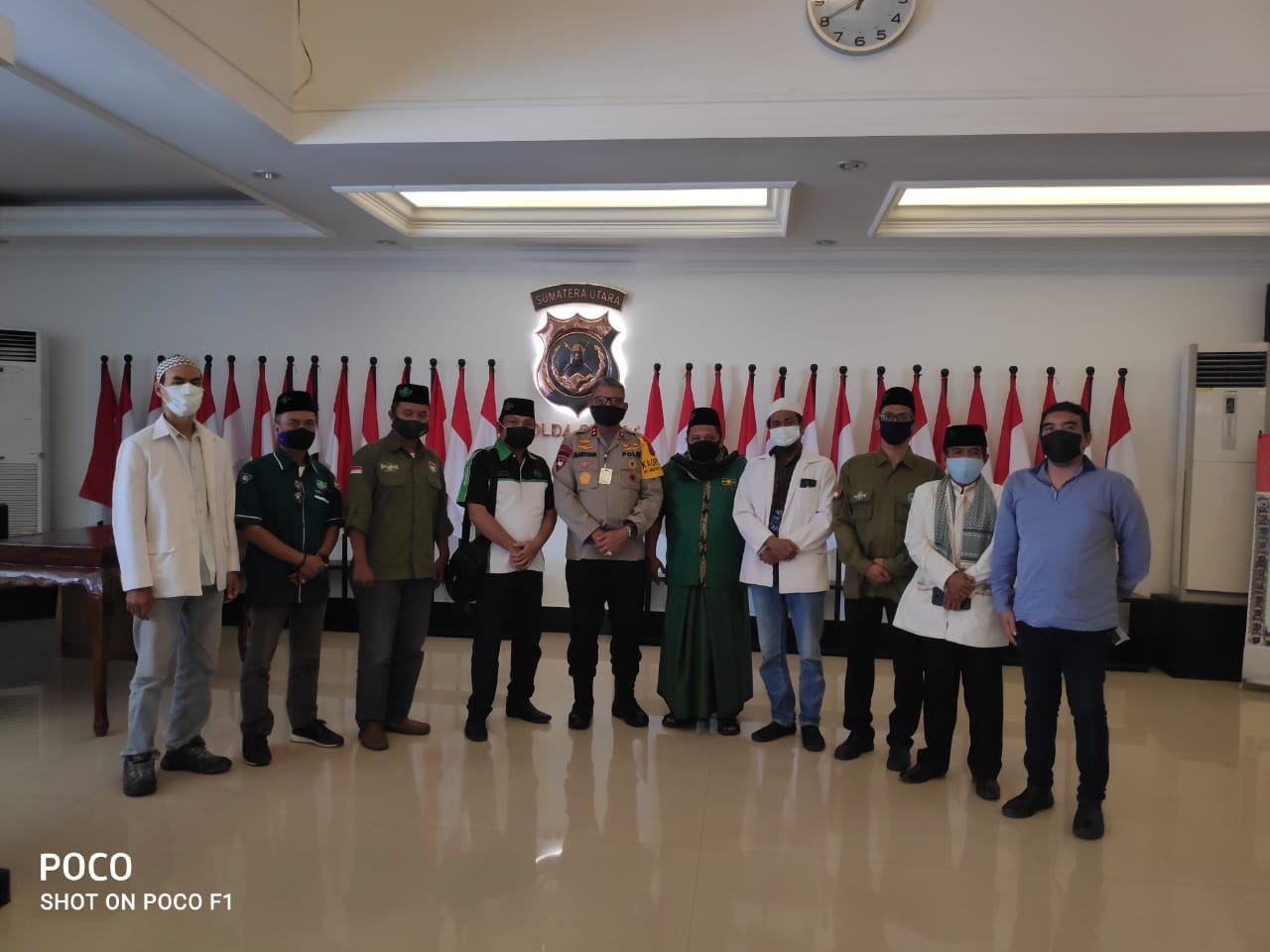 AMIR Sumut Silaturrahmi Dengan Kapoldasu, Siap Dukung Kondusifitas 