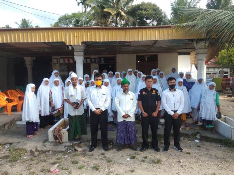 Ditengah Pandemi Covid-19, Polres Palas Berbagai Takzil ke Panti Jompo