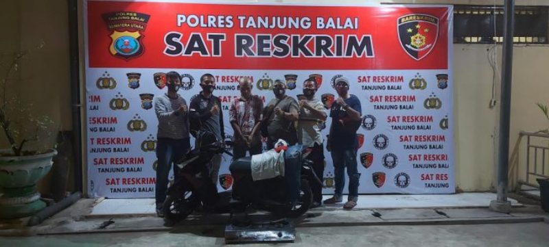 Reskrim Polres Tanjung Balai Ringkus ZS Pelaku Curanmor