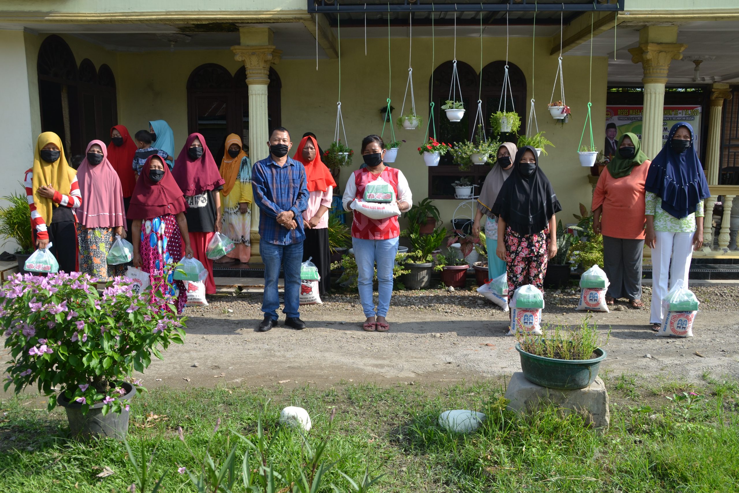 Protokol Kesehatan Dijalankan Ketua DPRD Langkat Saat Reses