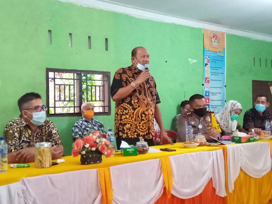 Desa Aman Damai Dicanangkan Sebagai Kampung Tangguh Terasa