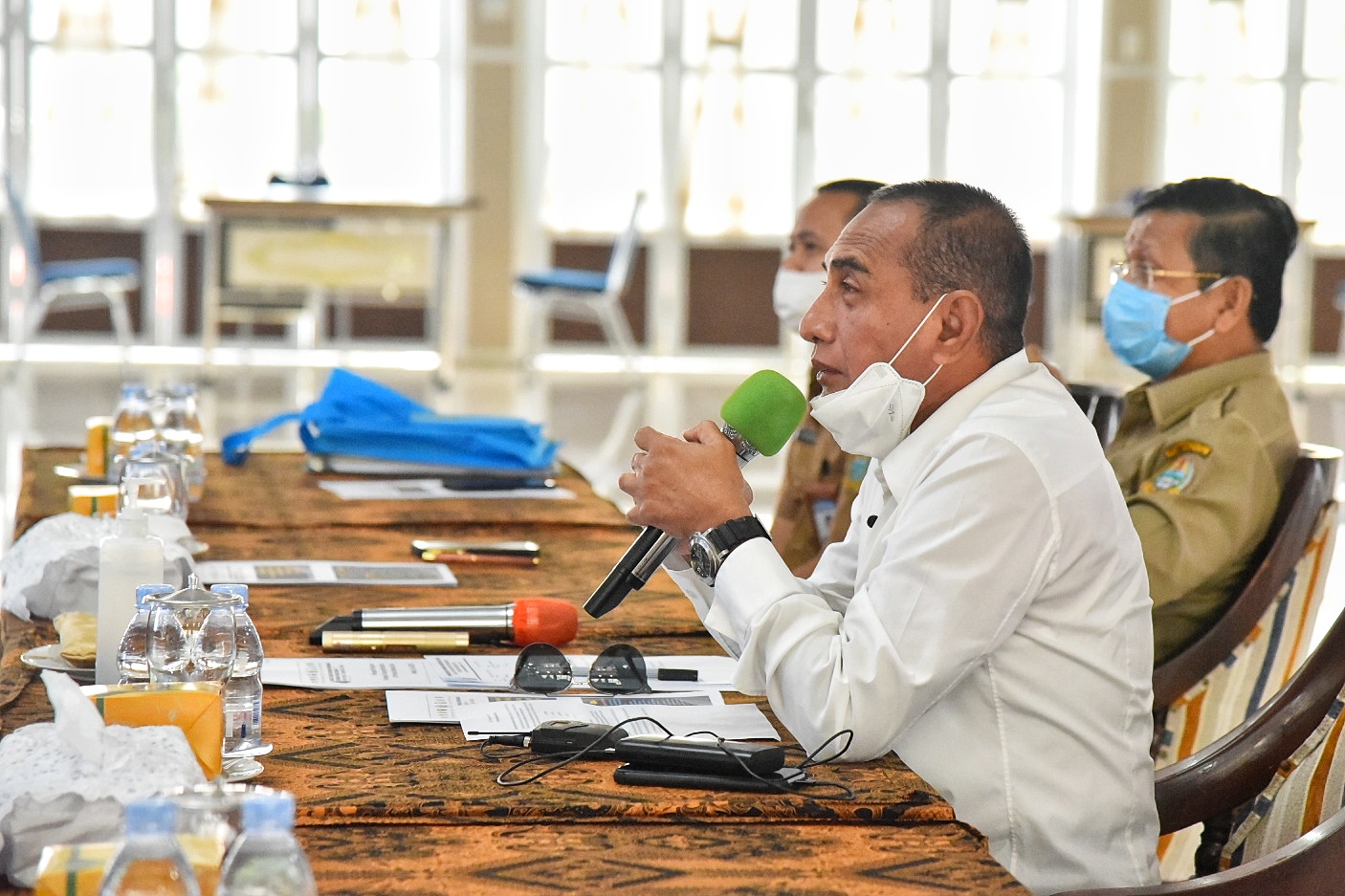 Gubernur Ingatkan Soal Generasi Terdidik, Peluncuran Awal Aplikasi Belajar Daring SIGUM