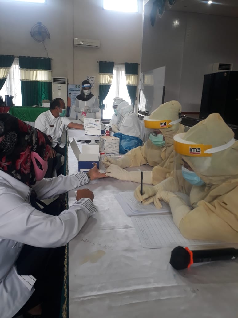 Pemko Medan Gelar Rapid Test Di 4 Lokasi