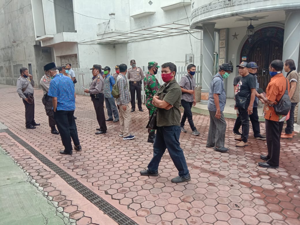 Jamin Situasi Aman Dan Kondusif, Polresta Deliserdang Lakukan Pengamanan Eksekusi Pengosongan Bangunan