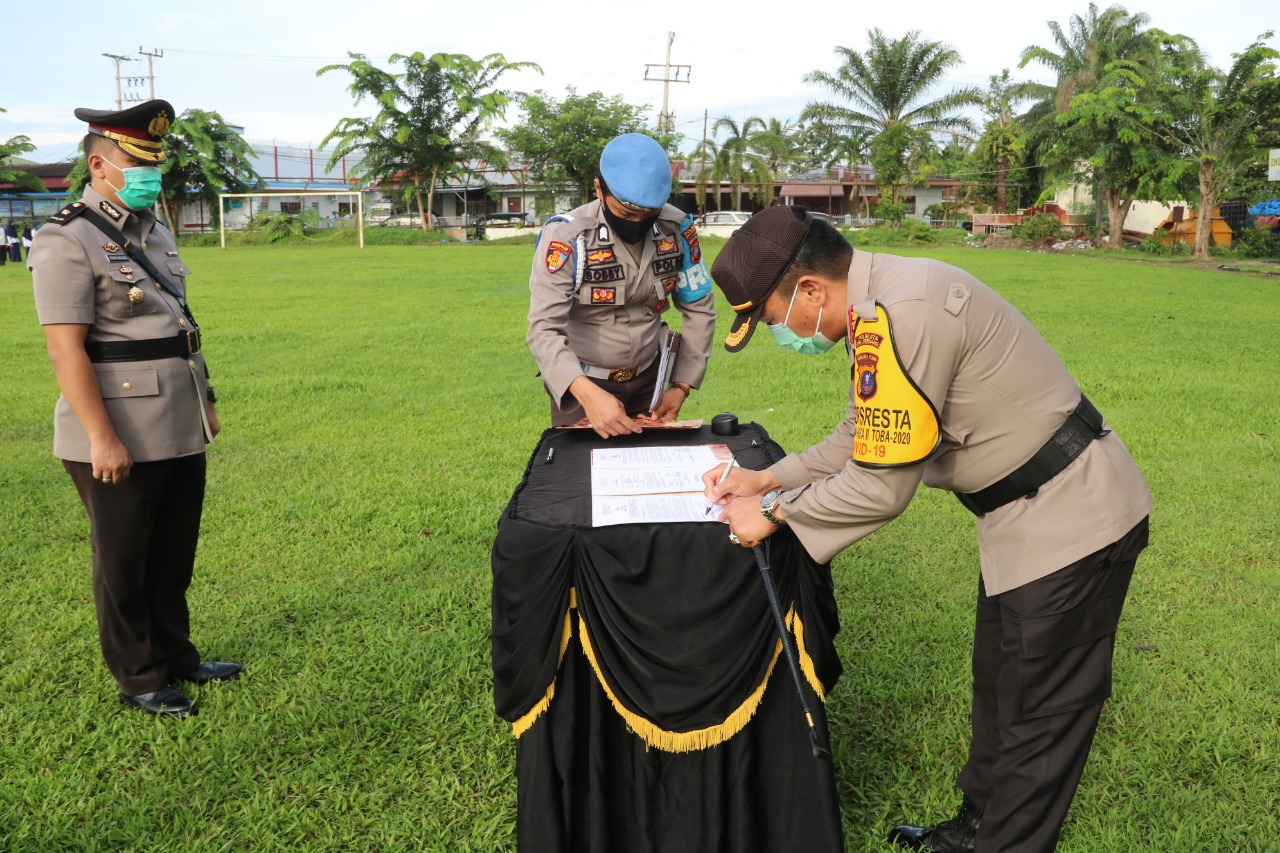 Kapolresta Deli Serdang Pimpin Sertijab 3 Pejabat Polresta