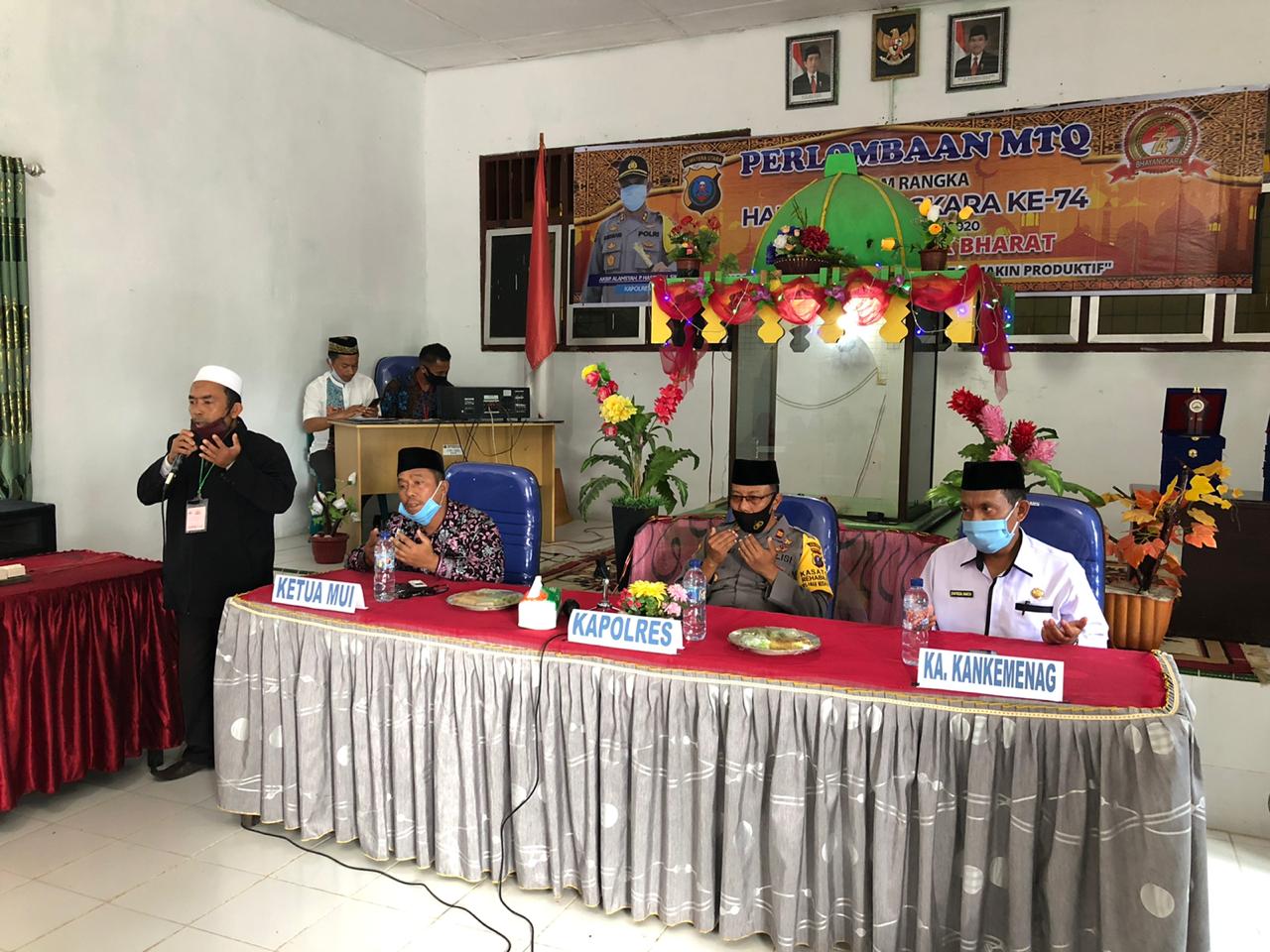 Polres Pakpak Bharat Gelar MTQ, Jelang Hari Bhayangkara