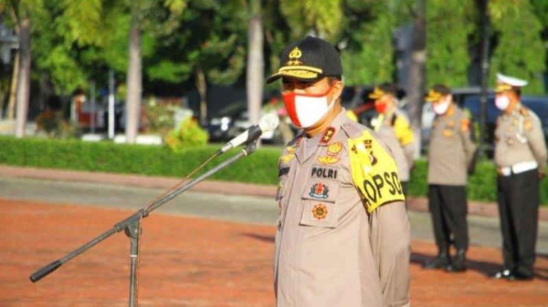 Kapolda Aceh Pimpin Apel Pagi Irjen Pol Wahyu Widada M Phil : Polri Harus Siap Bertugas di Era New Normal